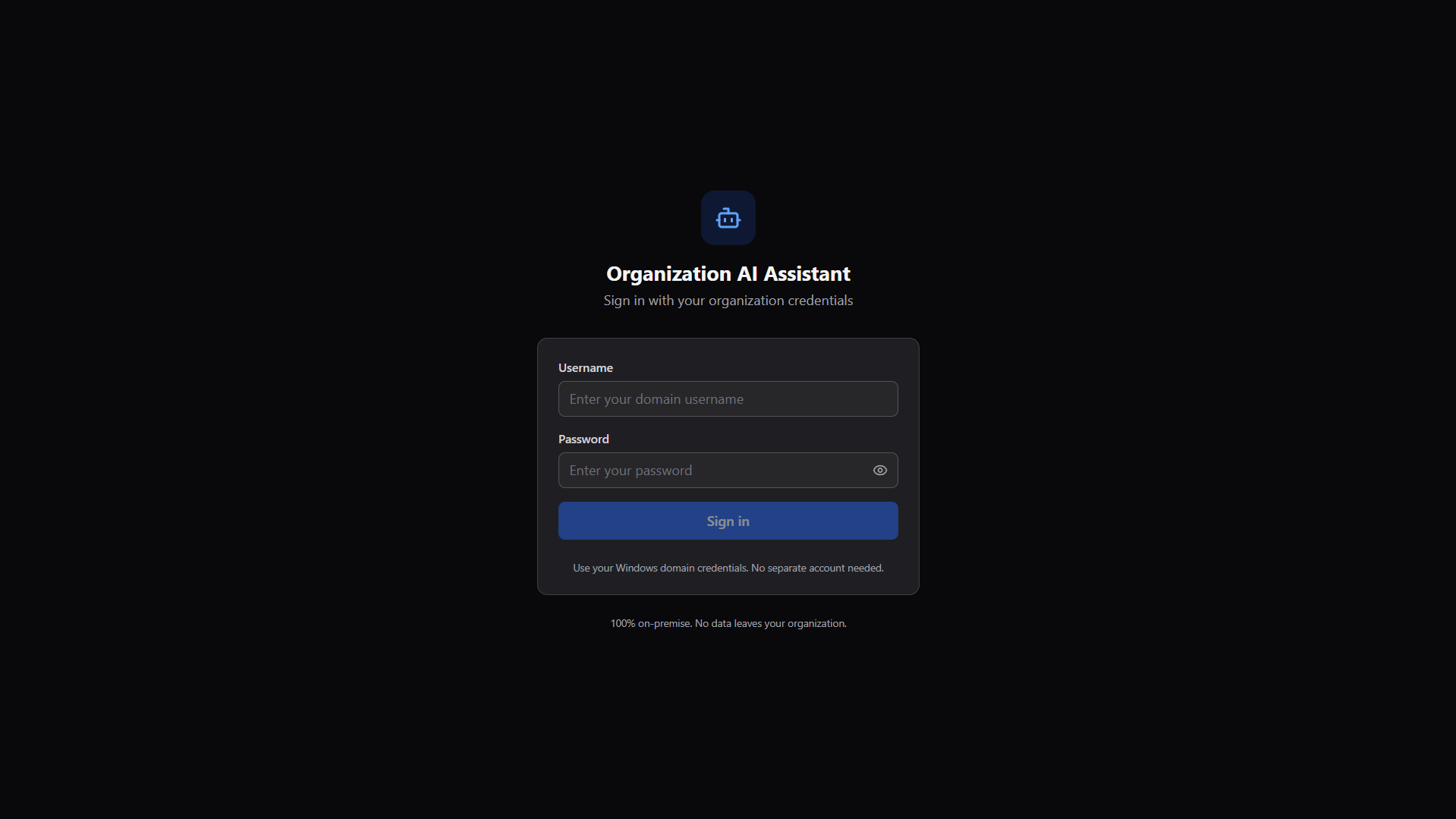 Login Page